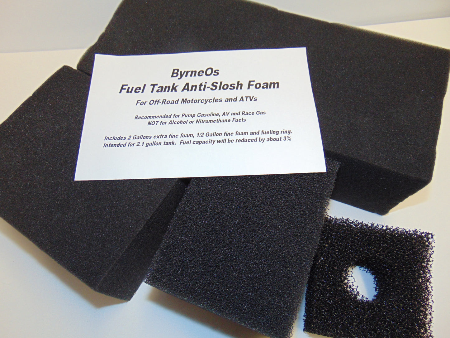 Fuel Tank Anti-Slosh Foam